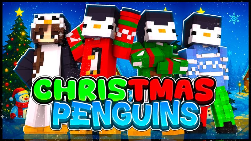Christmas Penguins on the Minecraft Marketplace by WildPhire