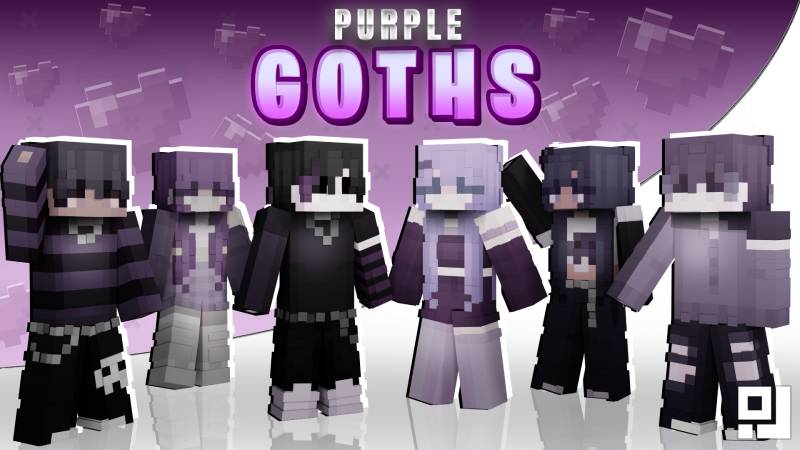 Purple Goths on the Minecraft Marketplace by inPixel