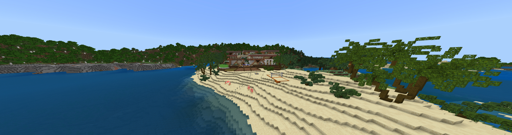 Beach Mansion Panorama