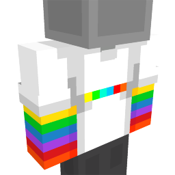 White RGB Shirt on the Minecraft Marketplace by MelonBP