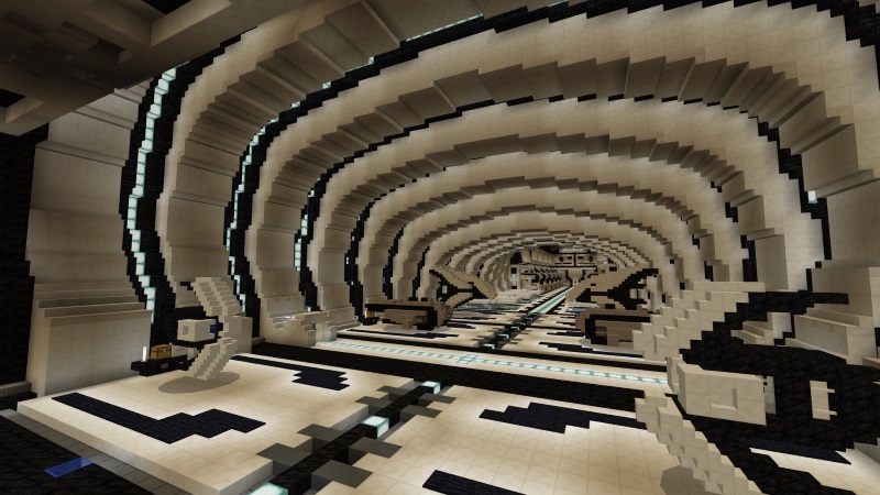 minecraft spaceship interior