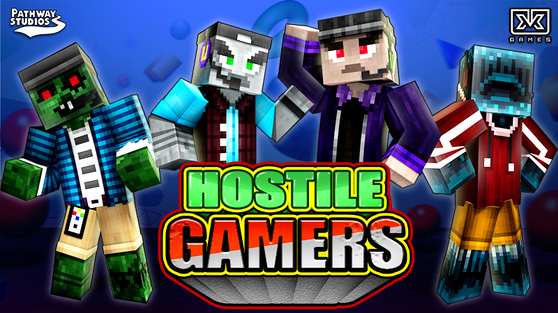 Hostile Gamers Key Art