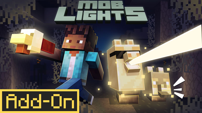 MOB LIGHTS Add-On on the Minecraft Marketplace by HorizonBlocks