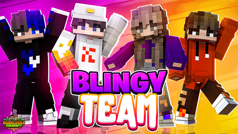 Blingy Team by MobBlocks (Minecraft Skin Pack) - Minecraft Marketplace ...