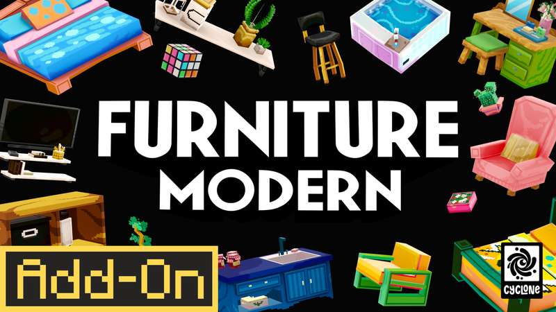 Modern Furniture 1.0 on the Minecraft Marketplace by Cyclone