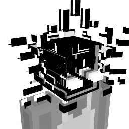Black Particle Head Key Art