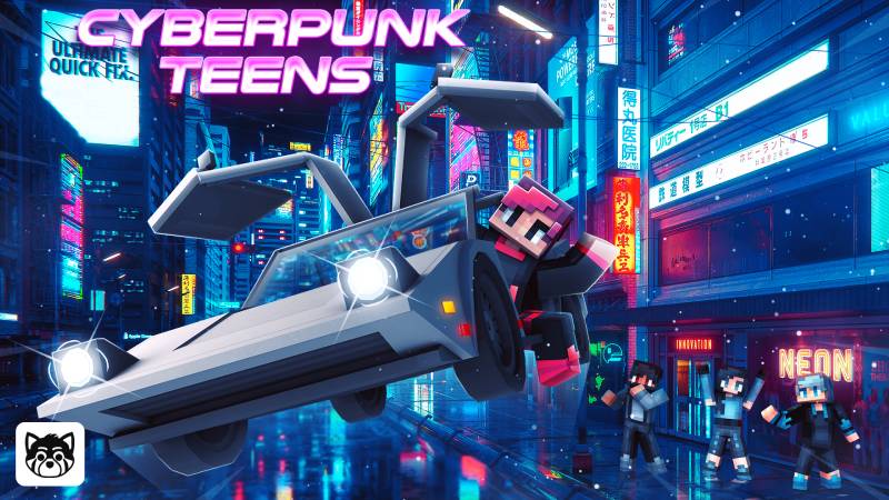 Cyberpunk Teens Key Art