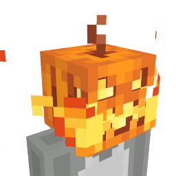 Fire Pumpkin Head Key Art