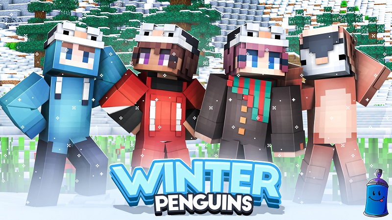 Winter Penguins Key Art