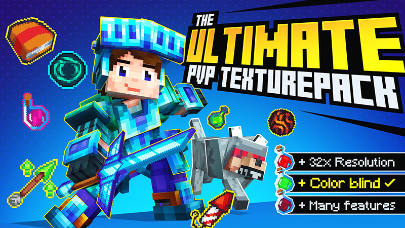 The Ultimate PvP Texture Pack Key Art