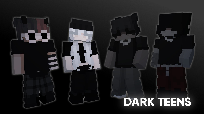 Dark Teens by Lua Studios (Minecraft Skin Pack) - Minecraft Marketplace ...