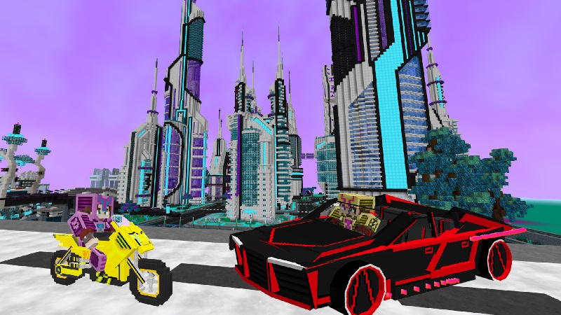 Neon City Mash-Up Screenshot #1
