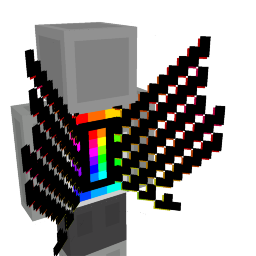 RGB Glitch Wings Key Art