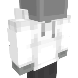 White Colored Hoodie on the Minecraft Marketplace by Pixel Smile Studios