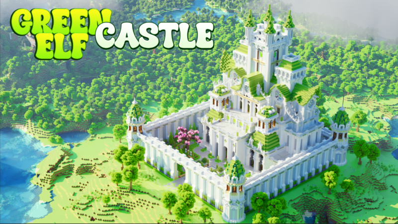 Green Elf Castle Key Art
