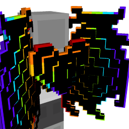 RGB Heart Wings on the Minecraft Marketplace by SandBlock Studios