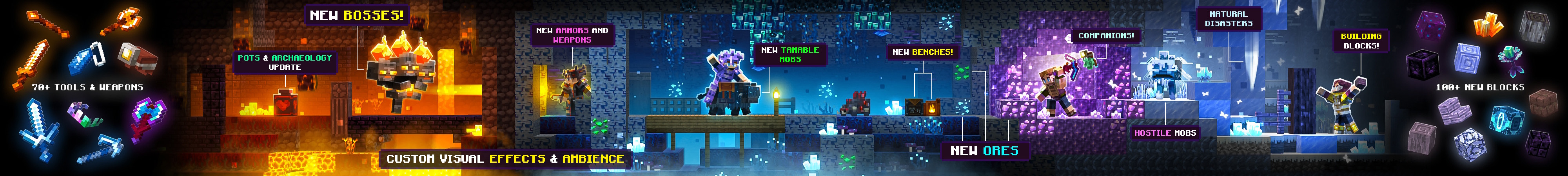 CAVE BIOMES ADD-ON Panorama