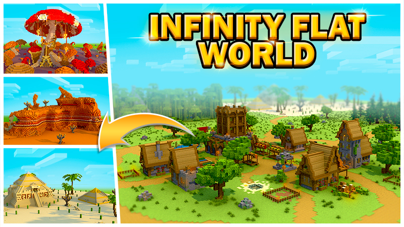 Infinity Flat World Key Art