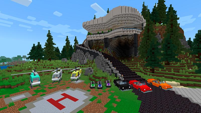 Millionaire Mountain Mansion in Minecraft Marketplace