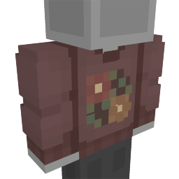 Brown Flower Sweater