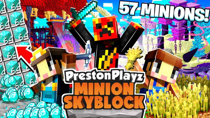 PrestonPlayz Skyblock Minecraft là thế giới ảo thú vị nhất của Minecraft. Nếu bạn là fan của trò chơi này, đừng bỏ qua hình ảnh liên quan đến thế giới Skyblock này. Hãy tìm hiểu thêm về nhân vật PrestonPlayz và cùng trải nghiệm những điều thú vị trong thế giới này.