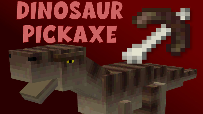 Dinosaur Pickaxe Key Art