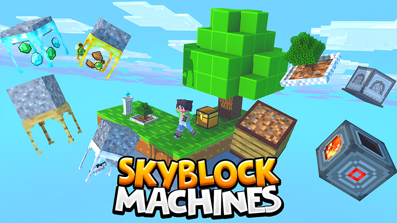 Skyblock Machines Key Art