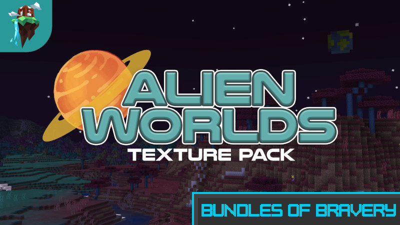 Alien Worlds Texture Pack Key Art