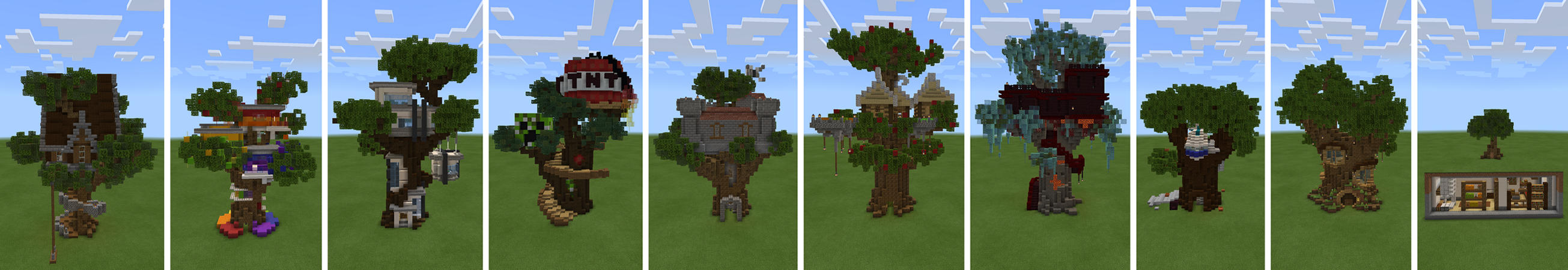 Craftable: Treehouses Panorama