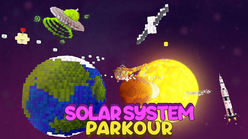 Solar System Parkour Key Art