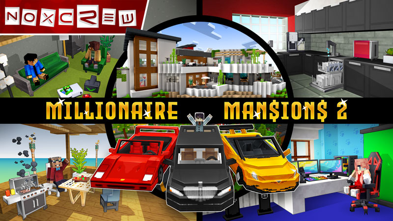 Millionaire Mansions 2 Key Art