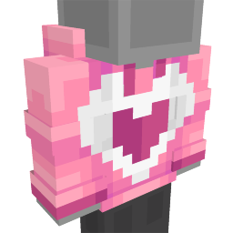 Pink Heart Hoodie Key Art