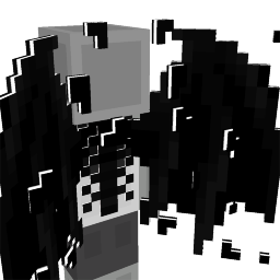Dark Black Evil Demon Wings