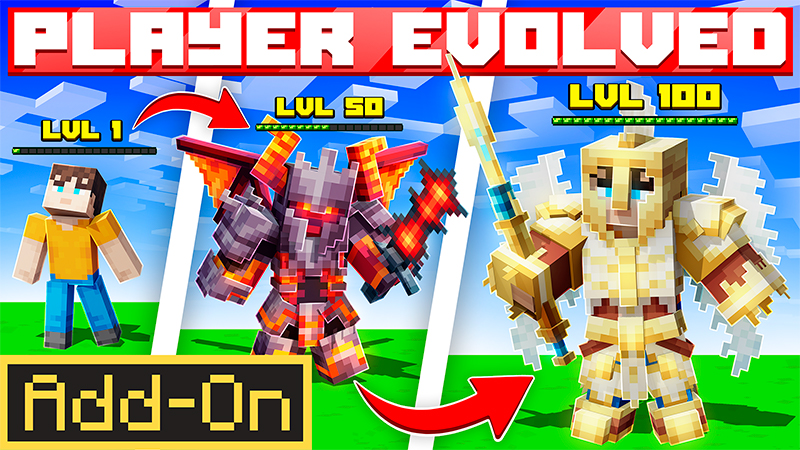 Player Evolved Add-On on the Minecraft Marketplace by Octovon