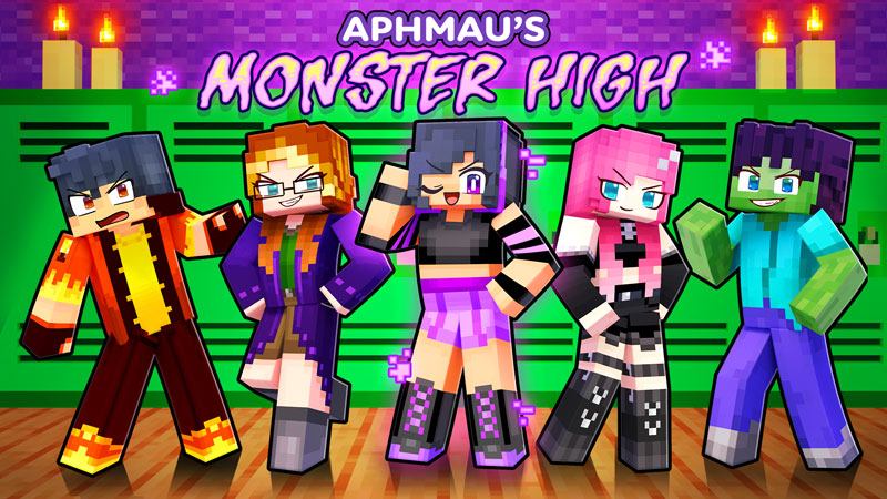 Aphmaus Monster High on the Minecraft Marketplace by CatFace