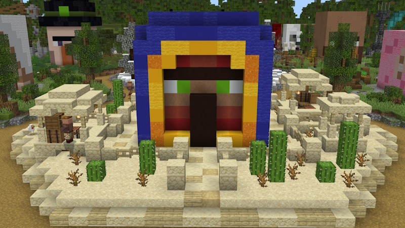 Mob Heads Village by GoE-Craft