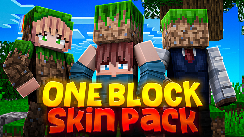 One Block Skin Pack Key Art