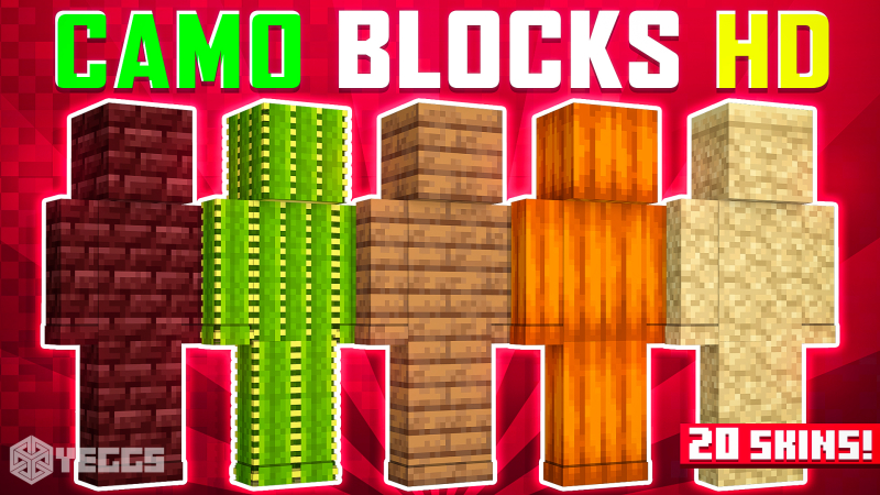 Camo Blocks HD Key Art