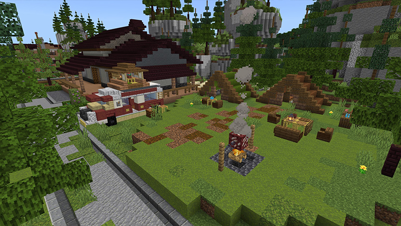 Cozy Pine Mansion Cozy Pine Mansion by Razzleberries