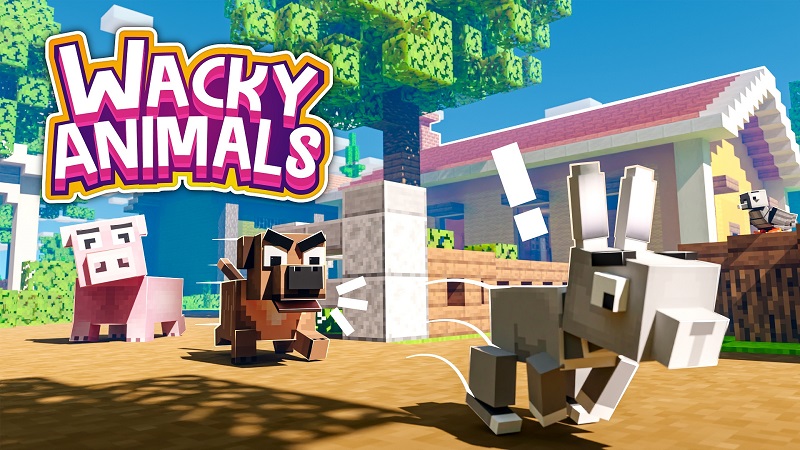 Wacky Animals Key Art