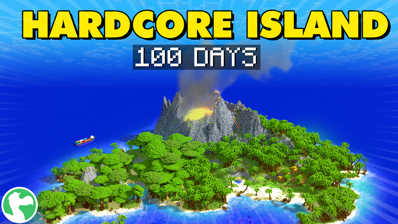 100 Days Hardcore Island Key Art