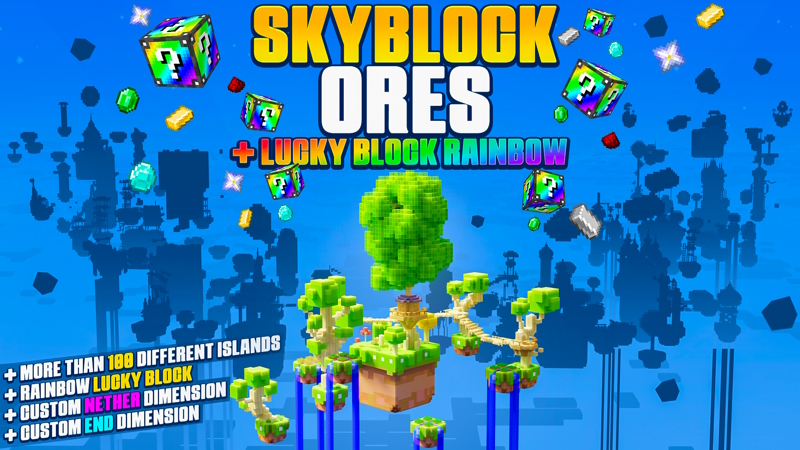 Skyblock Ores Key Art