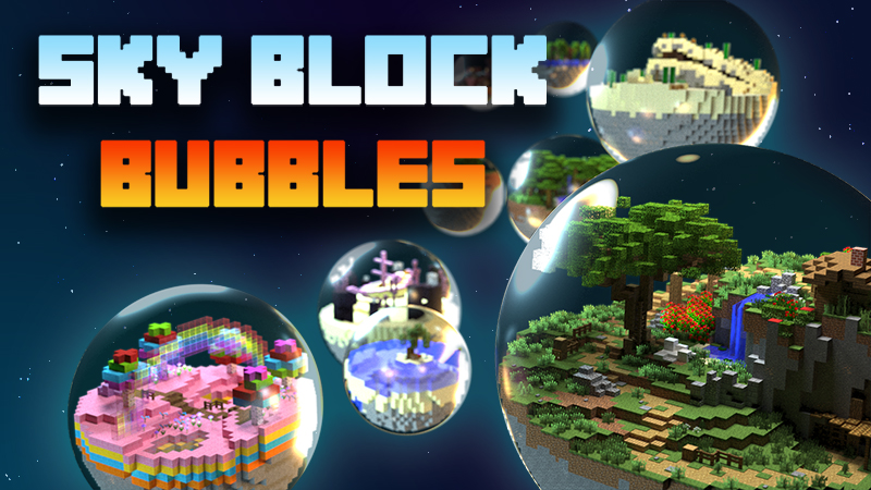 Skyblock Bubbles Key Art