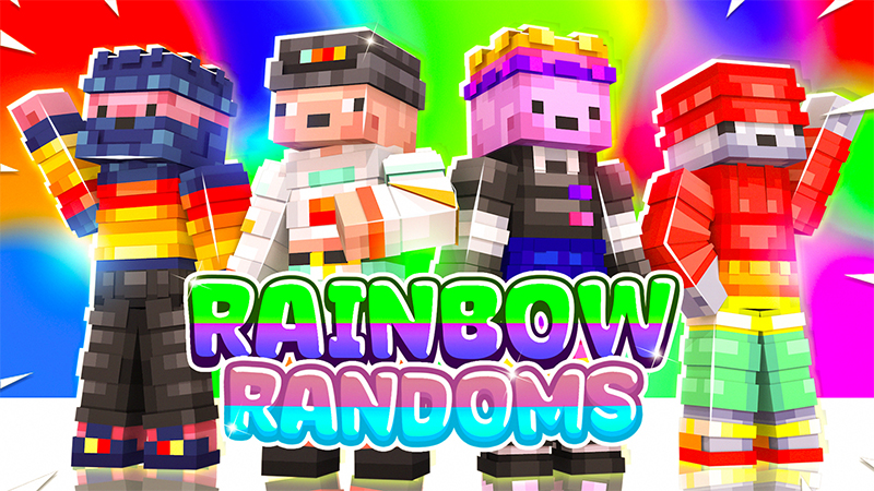 Rainbow Randoms Key Art