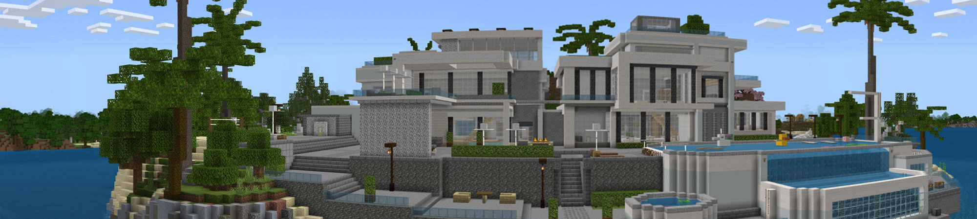 Funny Modern Mansion Panorama