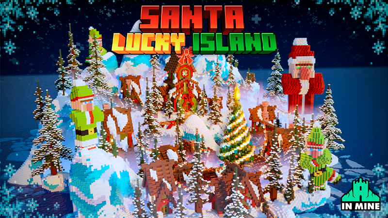 Santa Lucky Island Key Art