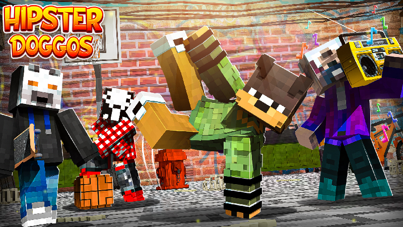 Hipster Doggos Key Art
