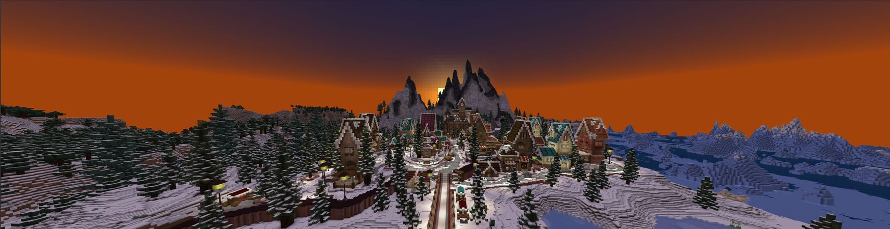 Winter Valley Panorama