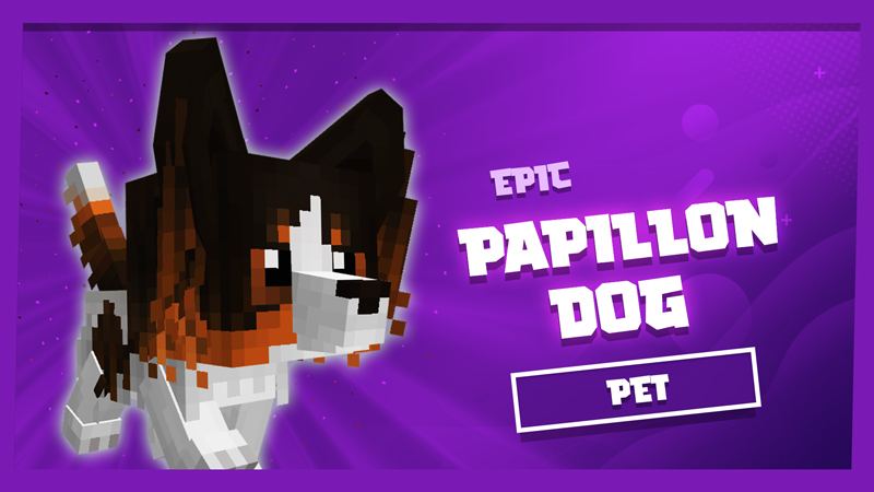 Papillon Dog Pet Key Art