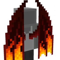 Flaming Demon Wings Key Art